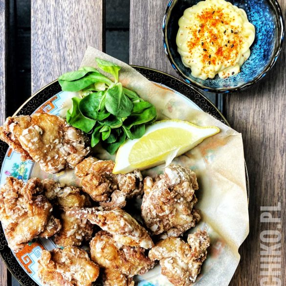 kurczak karaage jest bardzo popularnym daniem w Japonii